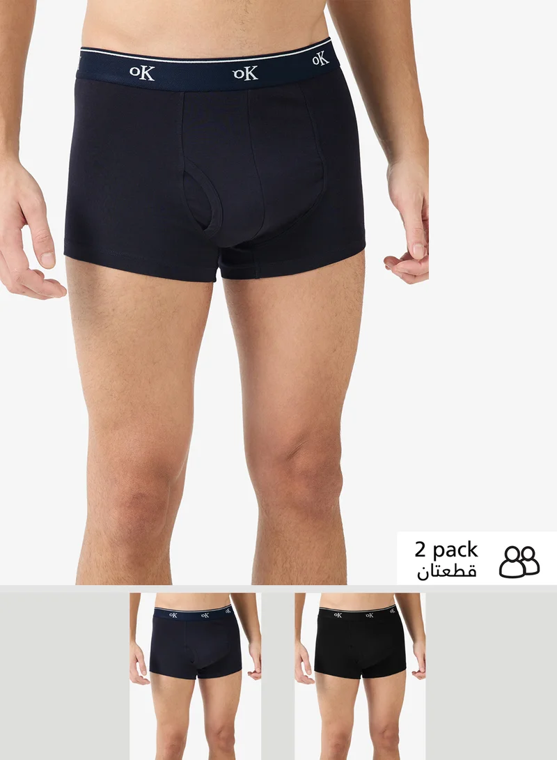 سفنتي فايف بيسيكس Pack of 2 Boxer Briefs